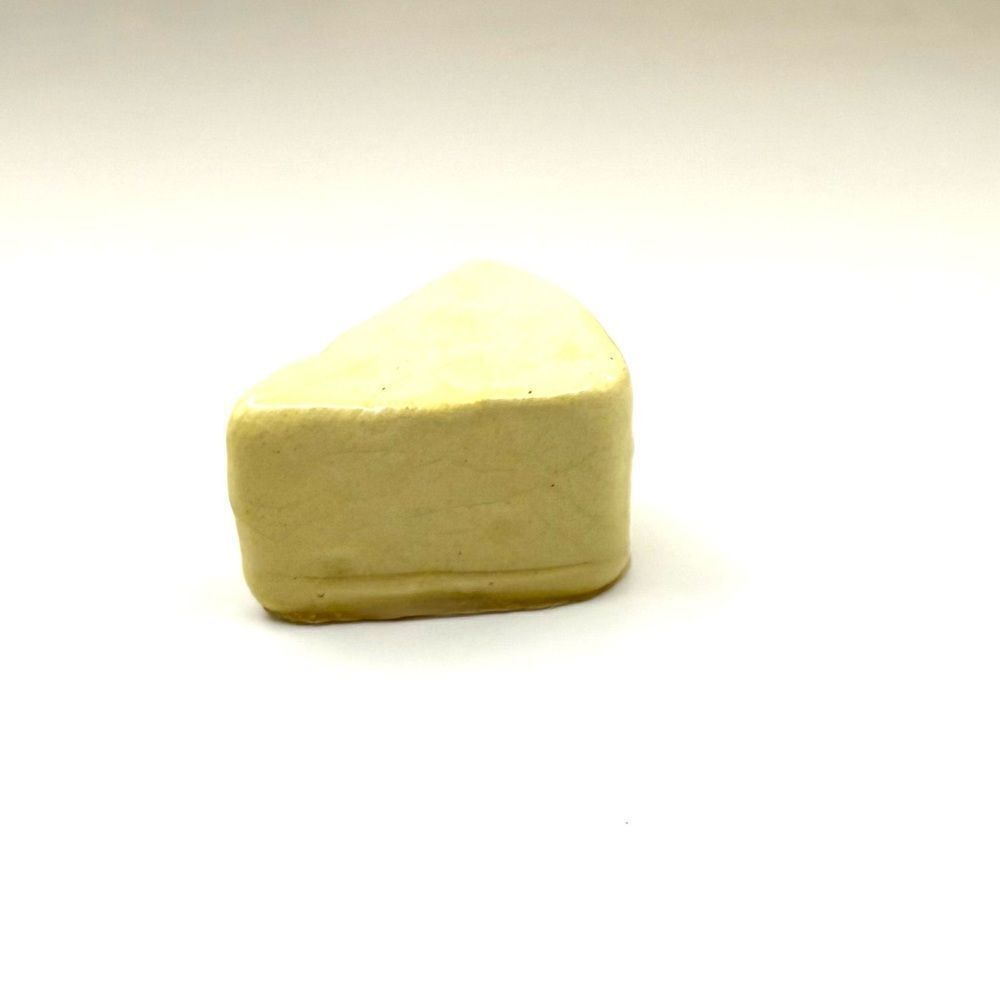 Hagen Renaker - Cheese Wedge, Large Cheese Miniature Figurine, (A-052) - Vintage